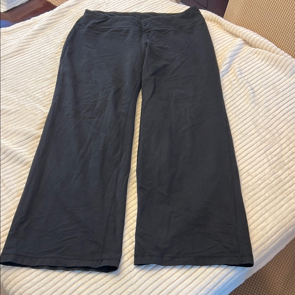 Black Straight Leg Pants